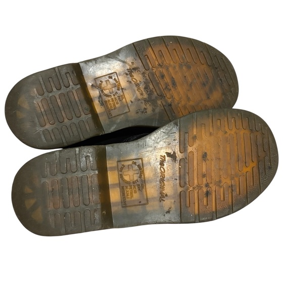 Black Doc Martens 11849 Leather Men's Shoes - Picture 2 of 7